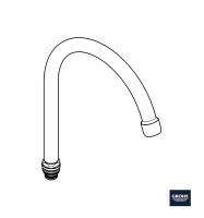 CAÑO PARA BATERIA 31191001 GROHE